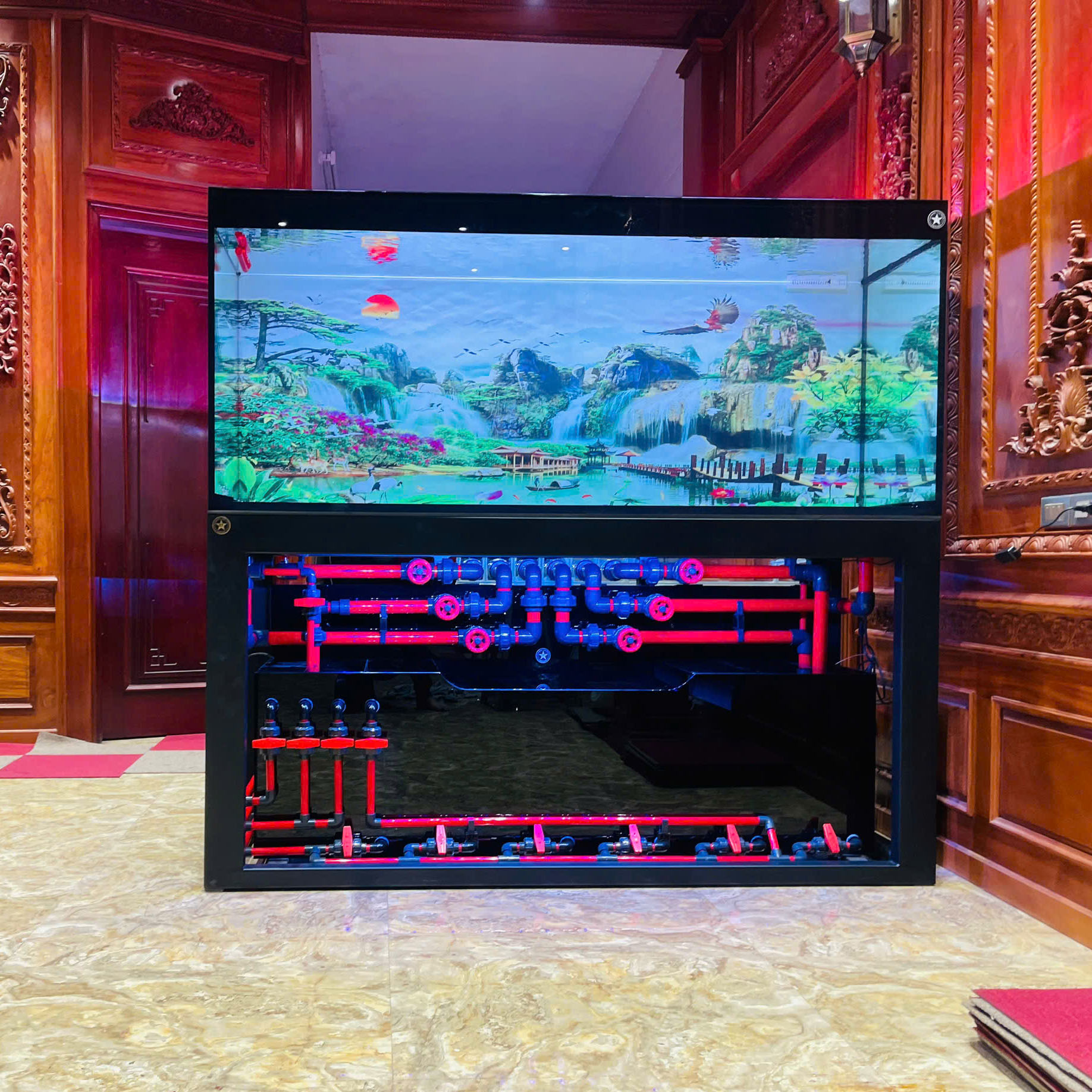 Mẫu bể ống mặt quỷ ống sanking 2